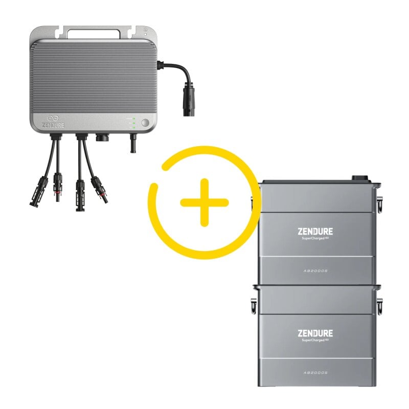 Zendure SolarFlow 800 Bidirektionaler Wechselrichter + 2x AB2000S 3840Wh mit 0% MwSt nach §12 Abs. 3 UstG Zendure SolarFlow 800 Bidirektionaler Wechselrichter + 2x AB2000S 3840Wh mit 0% MwSt nach §12 Abs. 3 UstG von Zendure