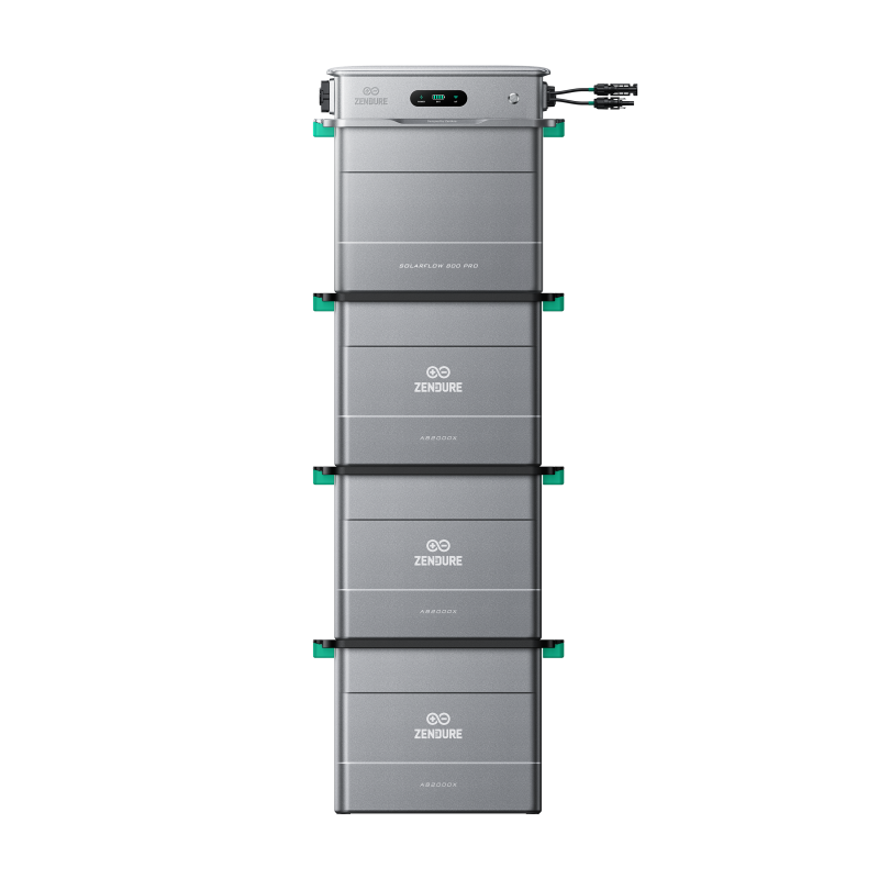 Zendure SolarFlow 800 Pro Mikrowechselrichter + 3x AB2000X (7680Wh) von Zendure