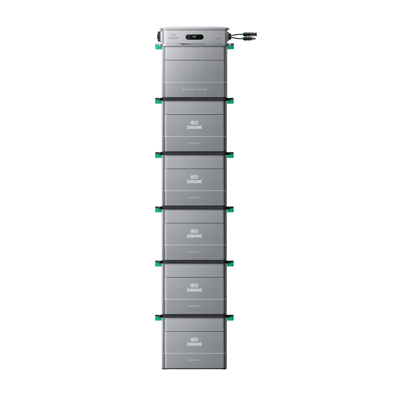 Zendure SolarFlow 800 Pro Mikrowechselrichter + 5x AB2000X (11520Wh) mit 0% MwSt nach §12 Abs. 3 UstG von Zendure