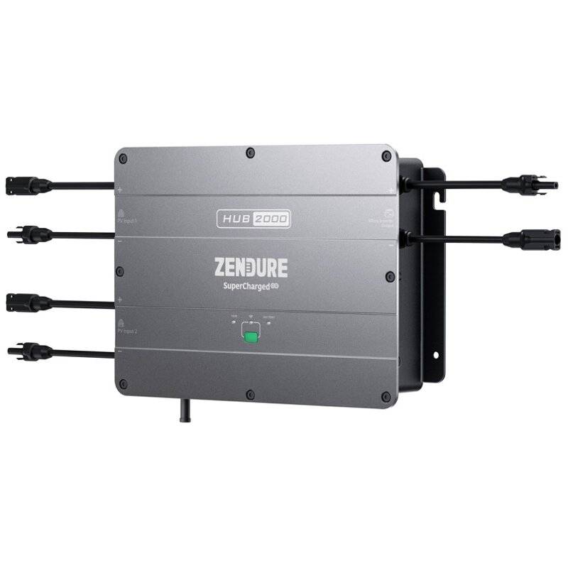 Zendure SolarFlow Hub2000 Inverter Balkonkraftwerkspeicher 0% MwSt nach §12 Abs. 3 UstG von Zendure