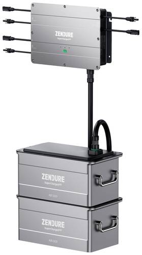 Zendure SolarFlow Set Balkonkraftwerk-Speicher mit Laderegler MPPT von Zendure