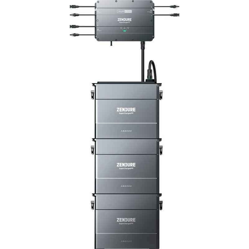 Zendure SolarFlow2000 Set mit 3 x AB2000 48V 120Ah 5.760Wh von Zendure