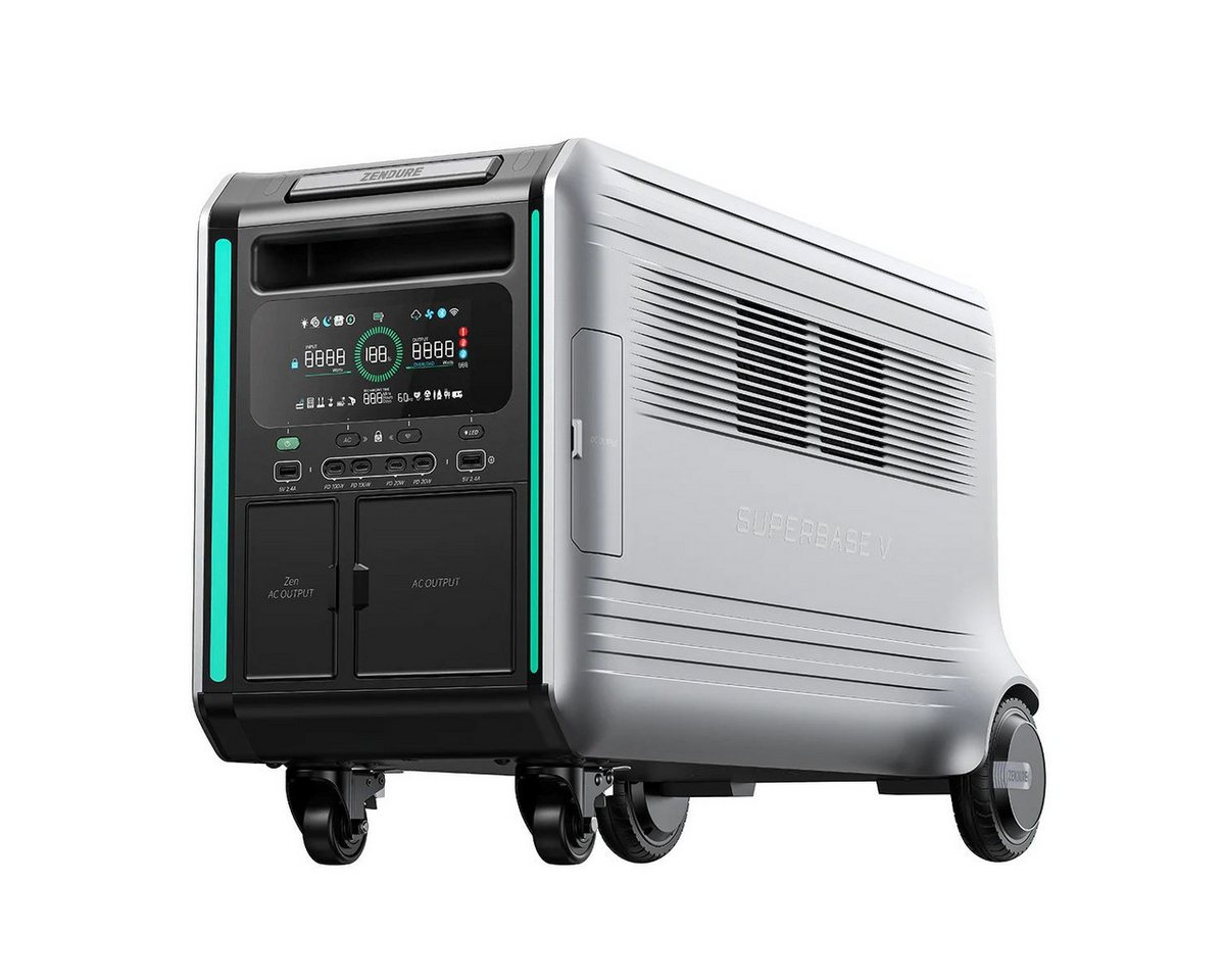 Zendure Superbase V4600 Powerstation 4608 Wh Powerstation LiFePO4 (230 V), AMP Up Funktion mit max. 5000W von Zendure