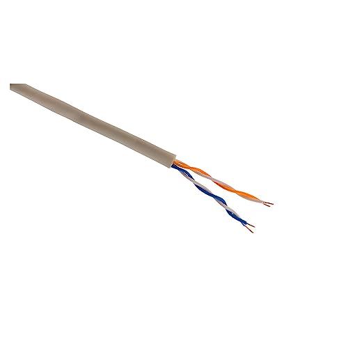 Kabel Telefon – 2 Paar 0,6 Elfenbein – 10 m von Zenitech