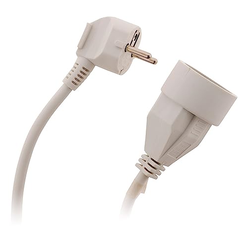 Prolongateur 16A 2P+T HO5VV-F 3G1,5mm² Blanc 3m von Zenitech