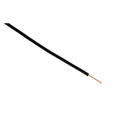 Zenitech - H07V-U 2,5 mm² schwarzes Stromversorgungskabel - 25 m von Zenitech