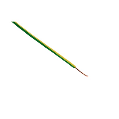 Zenitech - H07V-U 1,5 mm² gelbes und grünes Netzkabel - 10 m Zenitech - H07V-U 1,5 mm² gelbes und grünes Netzkabel - 10 m von Zenitech