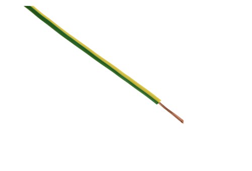 Zenitech - Stromkabel H07VK 1x1,5mm² gelb und grün - 5m von Zenitech