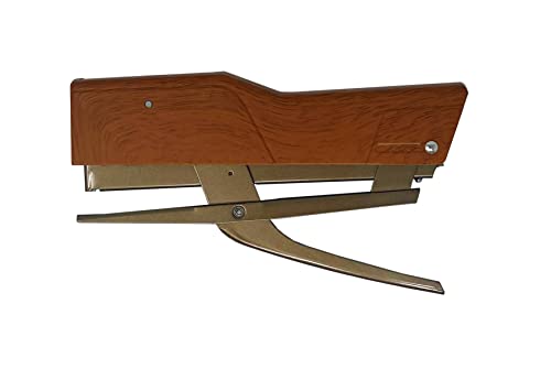 Zenith 590 CRAFT Heftklammer in Holzfarbe mit brillanter Goldfarbe Farbwechsel - Moderner Hefter mit 200 Klammern, Metall- und ABS-Kunststoff-Körper Zenith 590 CRAFT Heftklammer in Holzfarbe mit brillanter Goldfarbe Farbwechsel - Moderner Hefter mit 200 Klammern, Metall- und ABS-Kunststoff-Körper von Zenith