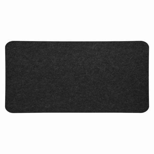 Zenithaur -Tisch -Maus -Pad, 68x33 cm Nicht -Slip -Laptop -Pad, Anti -statische Schreibtischmatte für den Gebrauch von Zuhause und Büro (Dark Grey (Left: BL3Z 1562187 AB, Right: BL3Z) von ZenithAur