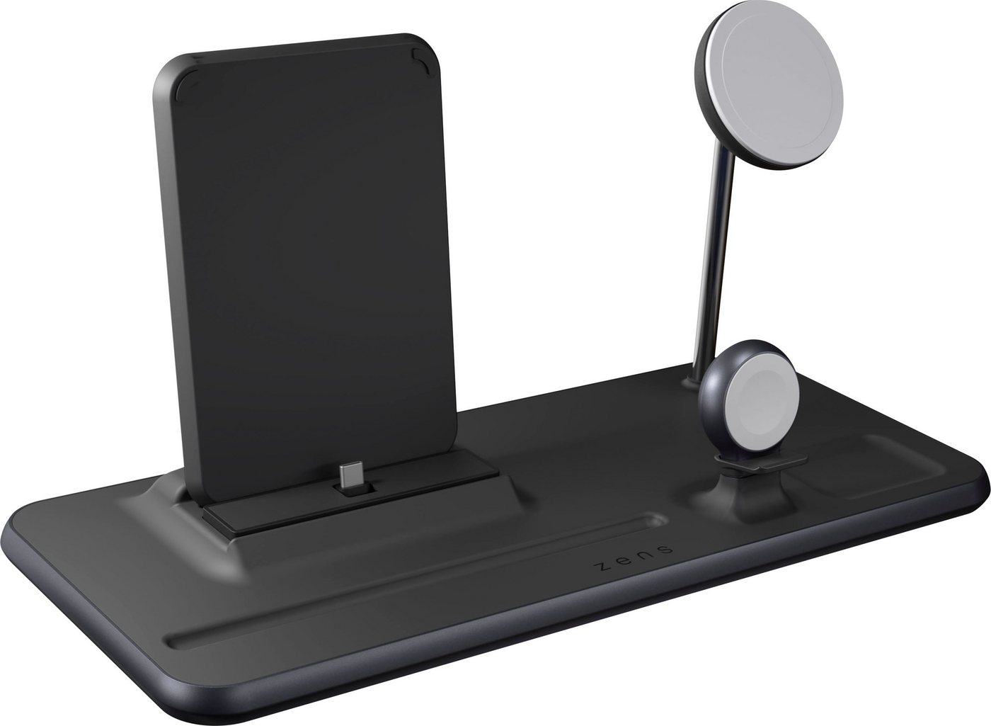 Zens 4-in-1 iPad + kabelloses MagSafe Smartphone-Ladegerät Zens 4-in-1 iPad + kabelloses MagSafe Smartphone-Ladegerät von Zens