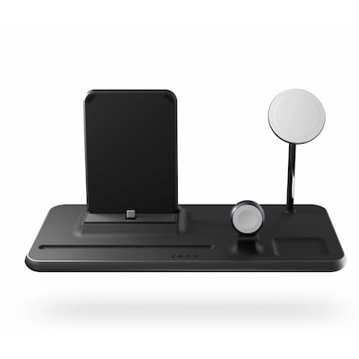 Zens Aluminium Series 4 in 1 Magnetic Wireless MagSafe Charger + Watch + iPad Zens Aluminium Series 4 in 1 Magnetic Wireless MagSafe Charger + Watch + iPad von Zens
