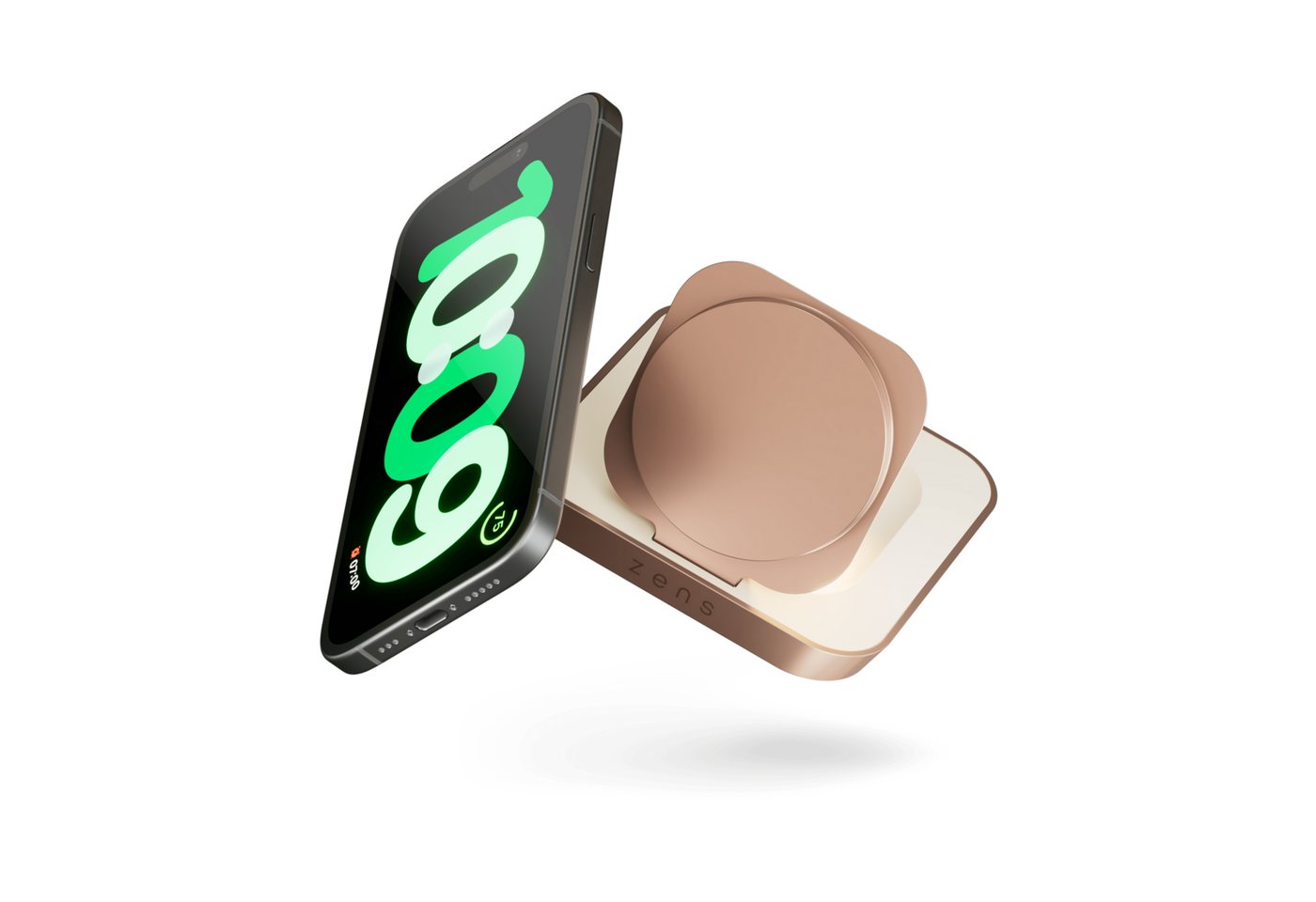 Zens Magnetic Nightstand Wireless Charger (15 Watt, MagSafe-kompatibel, Netzteil mit Kabel inklusive) Zens Magnetic Nightstand Wireless Charger (15 Watt, MagSafe-kompatibel, Netzteil mit Kabel inklusive) von Zens