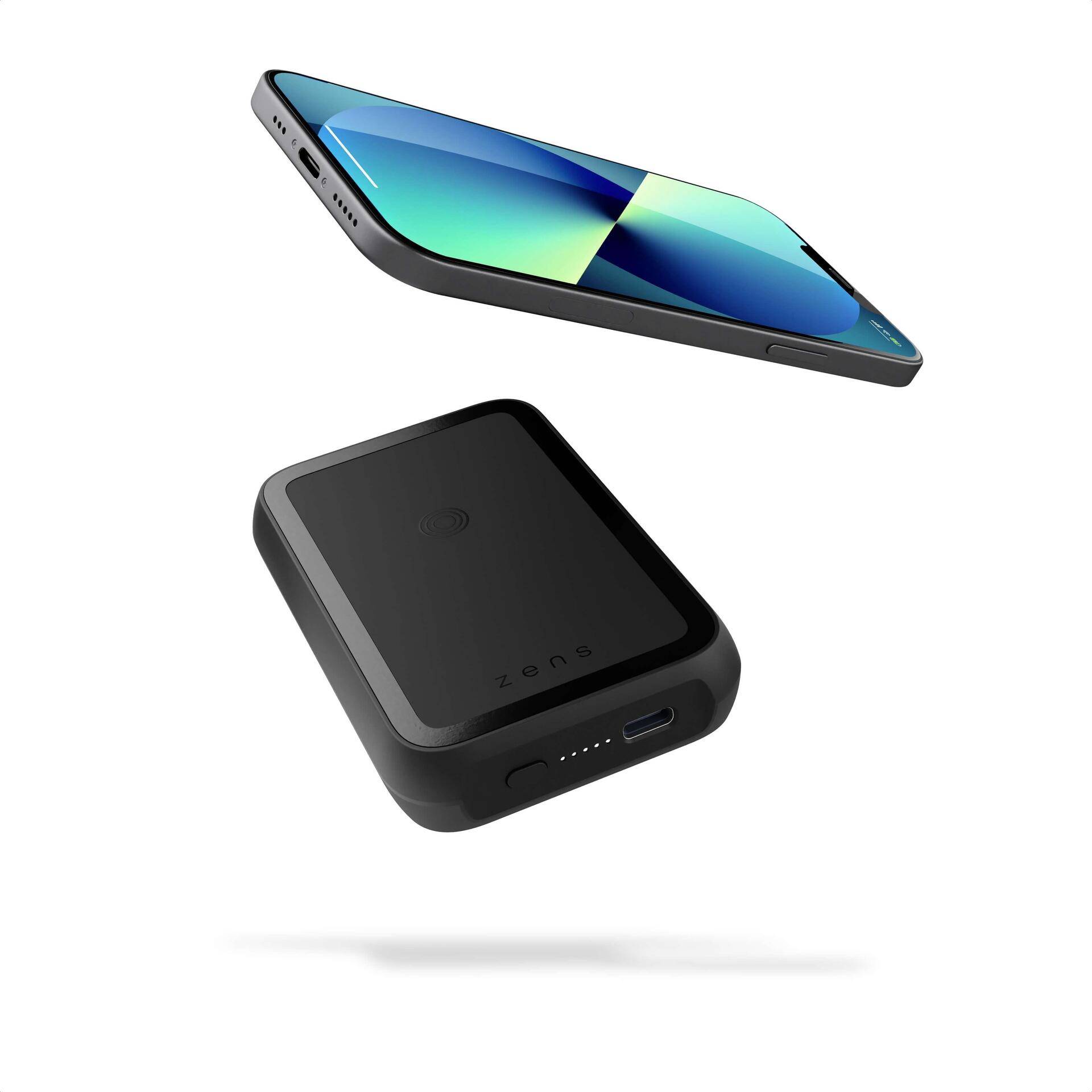 Zens Powerbank Series Magnetic Single mit Kickstand - Magsafe - 4000mAh - Qi - ZEPP02M/00 (ZEPP02M/00) von Zens