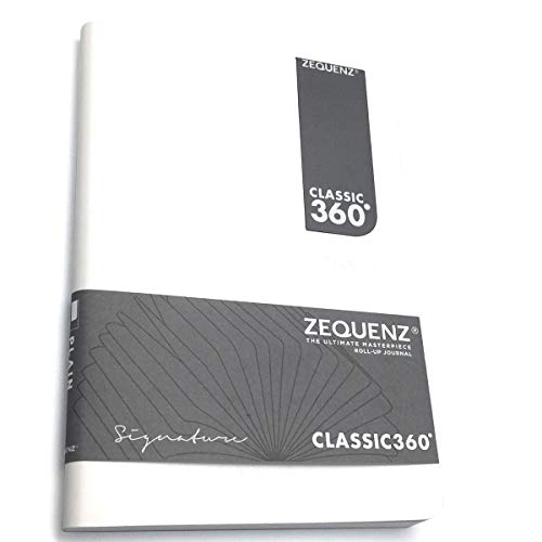 Zequenz Signature Classic 360° Notizbuch A6 – Softcover, 200 Blatt, flachliegend & flexibel, 70g/m² Papier, Kariert, Weiß, füllerfreundlich & minimalistisch Zequenz Signature Classic 360° Notizbuch A6 – Softcover, 200 Blatt, flachliegend & flexibel, 70g/m² Papier, Kariert, Weiß, füllerfreundlich & minimalistisch von Zequenz