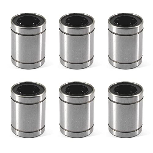 LM16UU Linear Ball Bearings 16x28x37mm Carbon Steel Linear Bearing For 3D Printer CNC Machine (6 Pieces) von Zerniple