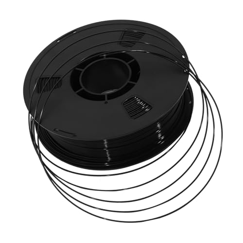 Zerodeko 1 Rolle 3D Druckdraht Filamentschlauch 3D Druckerschlauch 3D Druckerschlauch 3D Druckerfilament 3D Druckerzubehör 3D Druckerversorgung Haustier Schwarz von Zerodeko
