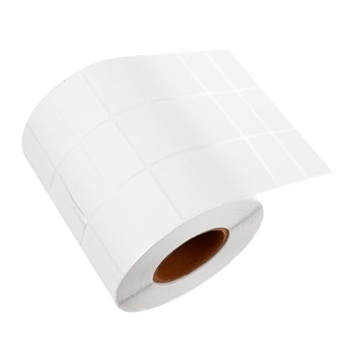Zerodeko 1 Rolle Aufkleber Etiketten Tag Lebensmitteletikett Blankoaufkleber Zum Beschriften Etikettenaufkleber Preisaufkleber Lebensmittelaufkleber Papier von Zerodeko