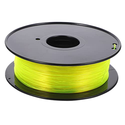 Zerodeko 1 Rolle Transparente TPU -Verbrauchsmaterialien Druckerfilament 1,75 mm TPU-Filament für Drucker Filament für 3d-Drucker 1,75 TPU-Filament Drucken von Filamenten 3D-Druck-Filament von Zerodeko