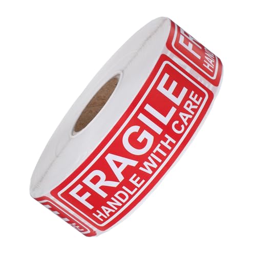 Zerodeko 1 Rolle Warnaufkleber Zerbrechliche Aufkleber Zum Verpacken Verpackung Weiß Zerbrechliches Versandetikett Vinyl Name Ziehen Um Nicht Abziehbild Warnung Rot Papier Zerodeko 1 Rolle Warnaufkleber Zerbrechliche Aufkleber Zum Verpacken Verpackung Weiß Zerbrechliches Versandetikett Vinyl Name Ziehen Um Nicht Abziehbild Warnung Rot Papier von Zerodeko
