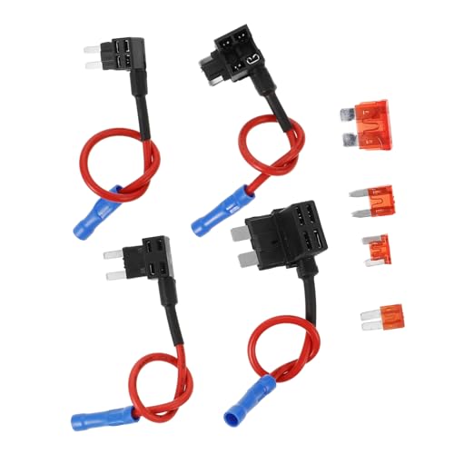 Zerodeko 1 Satz Besorgen Sie sich eine elektrische Sicherung Auto-Sicherungshahn Fügen Sie eine Schaltung hinzu Mini-Sicherungssatz Sicherungsadapter verzinnter Kupferdraht Zerodeko 1 Satz Besorgen Sie sich eine elektrische Sicherung Auto-Sicherungshahn Fügen Sie eine Schaltung hinzu Mini-Sicherungssatz Sicherungsadapter verzinnter Kupferdraht von Zerodeko