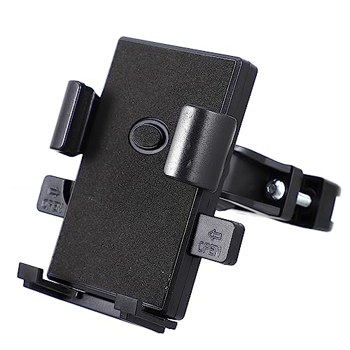 Zerodeko 1 Stück Handyhalter aus Aluminiumlegierung Magnetischer Telefonhalter Zubehör Handy Halterung Heimtrainer Fahrrad Motorrad handyhalterung Fahrrad Lenker Halter Aluminiumbasis von Zerodeko