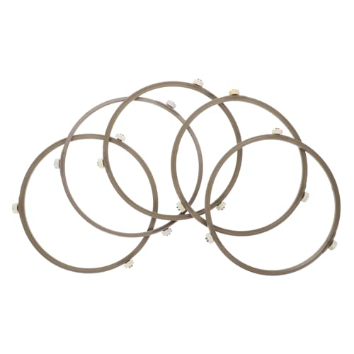 Zerodeko 10 Stück Mikrowellenständer Zum Drehen Und Ersetzen Des Rollrings Aus Kunststoff Weiß Zerodeko 10 Stück Mikrowellenständer Zum Drehen Und Ersetzen Des Rollrings Aus Kunststoff Weiß von Zerodeko