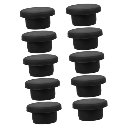Zerodeko 10 Stück Wasserdichtes Gummistopfen knöpfe Tubenverschlusskappe Gummistopfen für wasserdichte Löcher Schraubenkappen Steckkappen Schraubkappenabdeckungen Black Zerodeko 10 Stück Wasserdichtes Gummistopfen knöpfe Tubenverschlusskappe Gummistopfen für wasserdichte Löcher Schraubenkappen Steckkappen Schraubkappenabdeckungen Black von Zerodeko