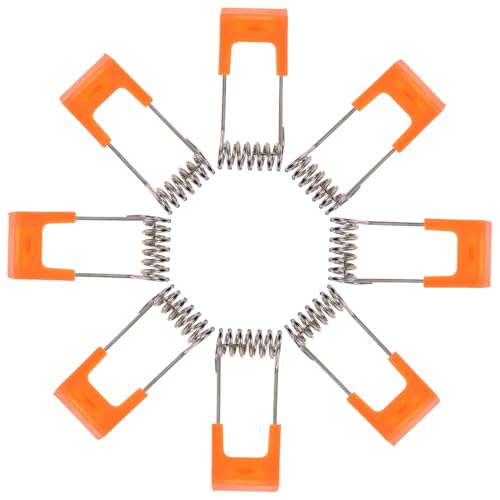 Zerodeko 100 Stück Praktische Lampe Beibehalten Federverschluss Clips Plastikdecke Lichtabdeckung Federn Leicht Für Downlights Deckenlampen Zerodeko 100 Stück Praktische Lampe Beibehalten Federverschluss Clips Plastikdecke Lichtabdeckung Federn Leicht Für Downlights Deckenlampen von Zerodeko