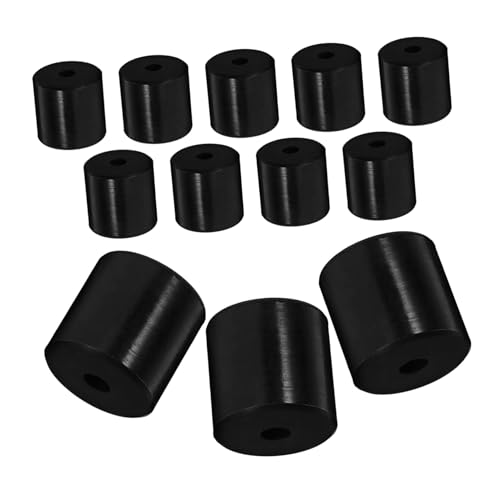 Zerodeko 12 Stück Nivelliersäule aus Silikon Stand steht einstellbar Heizbett-Silikon-Nivellierungssäule Nivellierungswerkzeug für 3D-Druckerbetten Kieselgel Black Zerodeko 12 Stück Nivelliersäule aus Silikon Stand steht einstellbar Heizbett-Silikon-Nivellierungssäule Nivellierungswerkzeug für 3D-Druckerbetten Kieselgel Black von Zerodeko