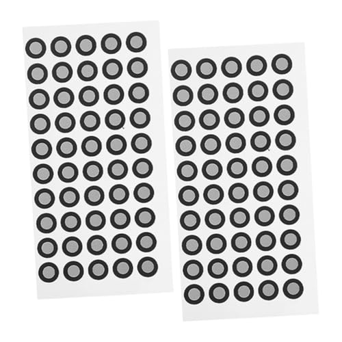 Zerodeko 2 Blätter Reflektierende Markierungen Punkt Reflektierendes Band 3d Referenz Scannen Von Reflexionsmarkern Black Reflektierende Folie Zerodeko 2 Blätter Reflektierende Markierungen Punkt Reflektierendes Band 3d Referenz Scannen Von Reflexionsmarkern Black Reflektierende Folie von Zerodeko