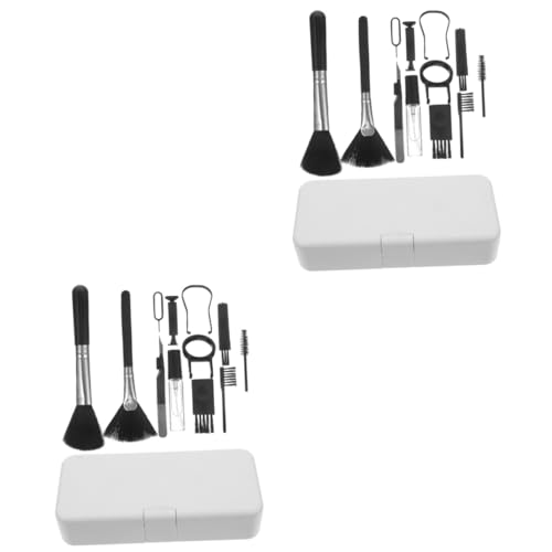 Zerodeko 2 Sätze Reinigungskit tragbar Reiniger elektronisches Reinigungsset sauber Instrumentenreinigungsbürste Handy-Reinigungsset Kopfhörer-Reinigungsset Rostfreier Stahl Zerodeko 2 Sätze Reinigungskit tragbar Reiniger elektronisches Reinigungsset sauber Instrumentenreinigungsbürste Handy-Reinigungsset Kopfhörer-Reinigungsset Rostfreier Stahl von Zerodeko