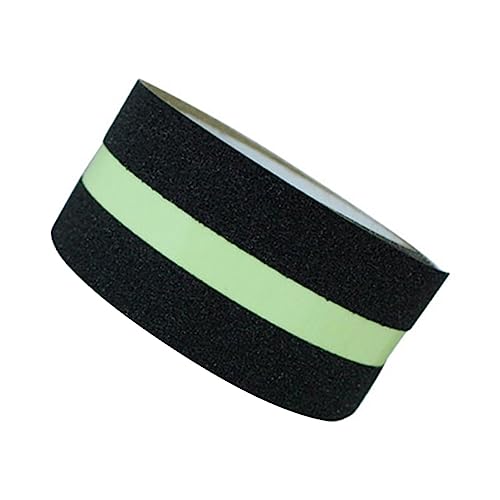 Zerodeko 2 Stück Anti-rutsch-warnaufkleber Vinyl Griffe Boden Nonslip Teppichband Nicht Treppe Traktion Rutschfeste Terrassendielen Badezimmer Anti- Anti-rutsch-griffband Glühen Tritt Gummi von Zerodeko