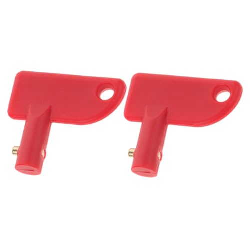 Zerodeko 2 Stück Auto Isolator Zubehör Trennsystem Teil Auto System Schaltergriff Batterie Trennschalter Teil Auto Zubehör System Teil Kunststoff Rot Zerodeko 2 Stück Auto Isolator Zubehör Trennsystem Teil Auto System Schaltergriff Batterie Trennschalter Teil Auto Zubehör System Teil Kunststoff Rot von Zerodeko