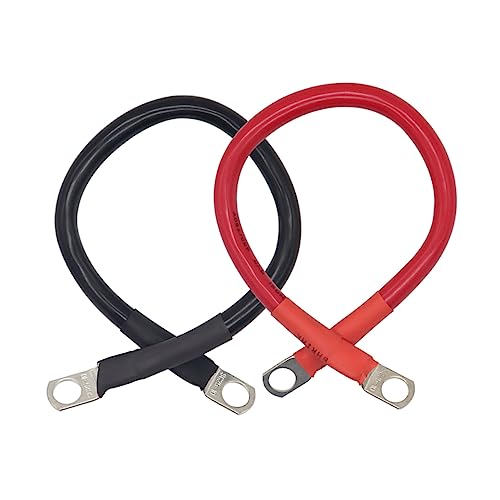 Zerodeko 2 Stück Batteriekabel Ladekabel Kabel Für Batterien Kabelbaumklemmen Batterie Massekabel Ring Batterieleitungen Auto Kupferkabel Batterie Wechselrichterkabel Gummi Zerodeko 2 Stück Batteriekabel Ladekabel Kabel Für Batterien Kabelbaumklemmen Batterie Massekabel Ring Batterieleitungen Auto Kupferkabel Batterie Wechselrichterkabel Gummi von Zerodeko