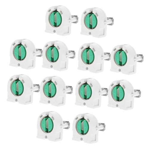Zerodeko 20Stücke Lampenfassung Halterungen für Lichtröhren für Deckenlampen und Stehlampen Hochwertige Verarbeitung für Langlebigkeit und Zuverlässigkeit Zerodeko 20Stücke Lampenfassung Halterungen für Lichtröhren für Deckenlampen und Stehlampen Hochwertige Verarbeitung für Langlebigkeit und Zuverlässigkeit von Zerodeko