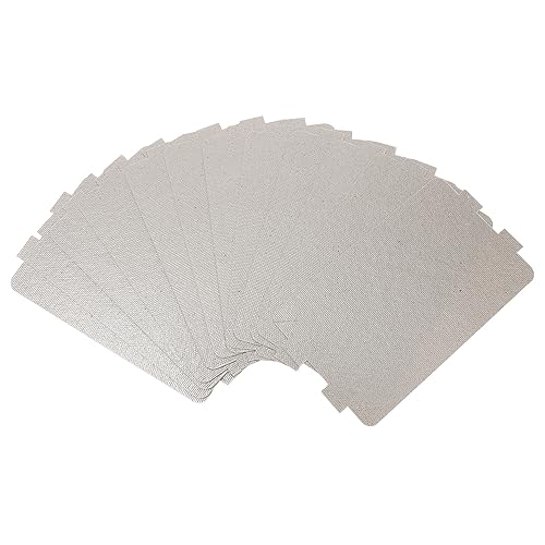 Zerodeko 24 Stück Blatt Mikrowellen-Glimmerflocken glimmerscheibe für mikrowelle mikrowellenzubehör Glimmerplatte hitzebeständige Wellenleiterabdeckungen Anti-fettig Schutz Zerodeko 24 Stück Blatt Mikrowellen-Glimmerflocken glimmerscheibe für mikrowelle mikrowellenzubehör Glimmerplatte hitzebeständige Wellenleiterabdeckungen Anti-fettig Schutz von Zerodeko