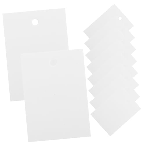 Zerodeko 250 Stück Leeres Etikett Klein Stichworte Preismarkierungsetiketten Leere Etiketten Kleidung Für Flohmarkt -tags Preisschilder Kofferanhänger Weiß Papier von Zerodeko
