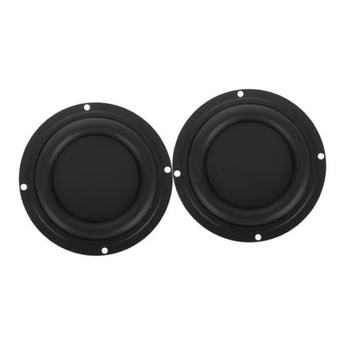 Zerodeko 2Stücke Runde Lautsprecher Vibrationsmembran für Basslautsprecher Ersatzteil für Audio DIY Reparatur Bassstrahler Einfache Installation Hohe Haltbarkeit Tiefe Zerodeko 2Stücke Runde Lautsprecher Vibrationsmembran für Basslautsprecher Ersatzteil für Audio DIY Reparatur Bassstrahler Einfache Installation Hohe Haltbarkeit Tiefe von Zerodeko