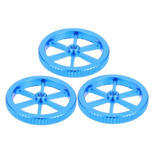 Zerodeko 3 Stück Handstellschrauben Nivelliermuttern Handdreh Nivelliermutter 3D Drucker Nivellierwerkzeug 3D Drucker Upgrade Kit 3D Druckermuttern Nivellier Kit Aluminium Zerodeko 3 Stück Handstellschrauben Nivelliermuttern Handdreh Nivelliermutter 3D Drucker Nivellierwerkzeug 3D Drucker Upgrade Kit 3D Druckermuttern Nivellier Kit Aluminium von Zerodeko