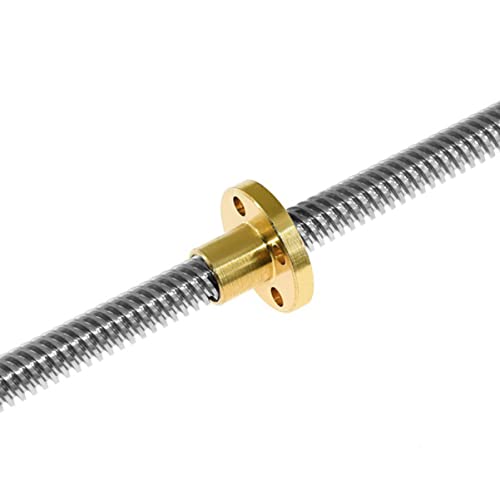 Zerodeko 3d -druckerschraube Schraubenmutter Stange Rostfrei Motor Teile Leitspindel Mit Mit Gewinde Drucken T8 Leitspindel 3d Drucker T-förmige Leitspindel von Zerodeko