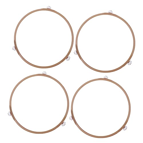 Zerodeko 4 Stück Ständer für Mikrowellenherde rotierende Rollenhalterung Tablett aus Glas Mikrowellen-Basiswalze mikrowelle zubehör Scrollrad Drehscheibe umkreisen Base Zerodeko 4 Stück Ständer für Mikrowellenherde rotierende Rollenhalterung Tablett aus Glas Mikrowellen-Basiswalze mikrowelle zubehör Scrollrad Drehscheibe umkreisen Base von Zerodeko