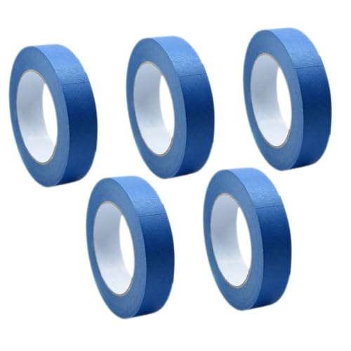 Zerodeko 5 Rollen Wanddekorationsband Schutz Trockenbau Farbband Auto -lackband Automobil Abdeckband Masse Maskierung Kfz -klebeband Abdeckband Malen Vinyl Farbig Breit Auto Klebeband Blau Zerodeko 5 Rollen Wanddekorationsband Schutz Trockenbau Farbband Auto -lackband Automobil Abdeckband Masse Maskierung Kfz -klebeband Abdeckband Malen Vinyl Farbig Breit Auto Klebeband Blau von Zerodeko