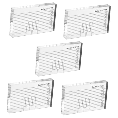 Zerodeko 5 Stück -messung Herrscher Aufzeichnen Ausrichtung Höhenanzeige Praktischer Plattentonarm Drehteller Winkelmesser Plattenspieler-stift Stiftskala Tonarmskala Transparent Acryl Zerodeko 5 Stück -messung Herrscher Aufzeichnen Ausrichtung Höhenanzeige Praktischer Plattentonarm Drehteller Winkelmesser Plattenspieler-stift Stiftskala Tonarmskala Transparent Acryl von Zerodeko