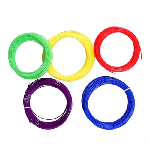 Zerodeko 5 Stücke 3D Druck Materialien Pla Filament Filament Matte Filament von Zerodeko