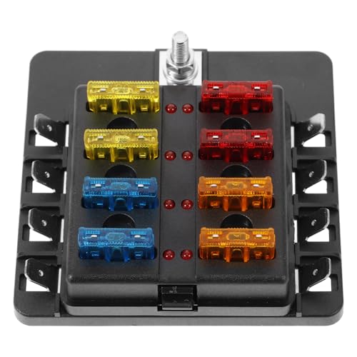 Zerodeko 8 Auto Sicherungskasten Sicherungstafel Für Boote Marine-sicherungsblock Sicherungsblock Für Boote Abdeckung Automobil Automatischer Sicherungsblock Bootsteile Stk Zerodeko 8 Auto Sicherungskasten Sicherungstafel Für Boote Marine-sicherungsblock Sicherungsblock Für Boote Abdeckung Automobil Automatischer Sicherungsblock Bootsteile Stk von Zerodeko