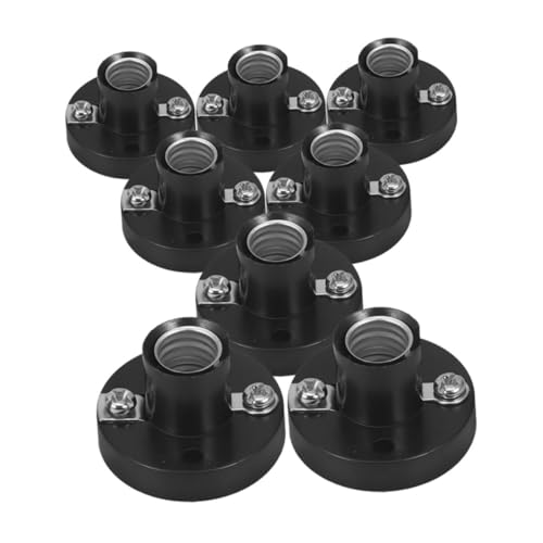 Zerodeko 8 Stück Kleine Glühbirnenfassung Lampenfassung Mini Glühbirne Und Fassung Schraube Lampenfassung Leuchte DIY Beleuchtungszubehör DIY Kronleuchter Leuchten Kit Schwarzer Zerodeko 8 Stück Kleine Glühbirnenfassung Lampenfassung Mini Glühbirne Und Fassung Schraube Lampenfassung Leuchte DIY Beleuchtungszubehör DIY Kronleuchter Leuchten Kit Schwarzer von Zerodeko