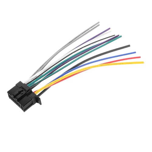 Zerodeko Audio-Netzkabel lautsprecher Luke Soundmaschine Netzkabel Volles Auto -Audiosystempaket Autodio -Verstärker -Verdrahtungs -Kit Einbausatz für Autoradio pv von Zerodeko