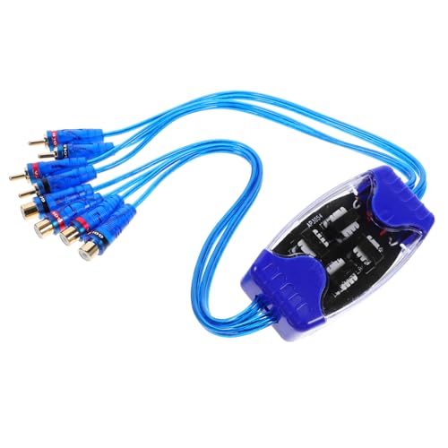 Zerodeko Audiofilter Lärm Boden-Rausch-Isolator abbrechen Verstärker-Rauschfilter Erdschleifen-Rauschisolator Car-Audio-Zubehör Geräuschisolator Abs Blue Zerodeko Audiofilter Lärm Boden-Rausch-Isolator abbrechen Verstärker-Rauschfilter Erdschleifen-Rauschisolator Car-Audio-Zubehör Geräuschisolator Abs Blue von Zerodeko