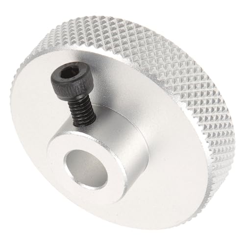 Zerodeko Auswechselbares Positionierungshandrad Für 3D Druckermaschinen Leichtes Positionierungshandrad Druckteilerad Präziser 3D Drucker Stabiler 3D Druckergriff Aluminiumlegierung von Zerodeko